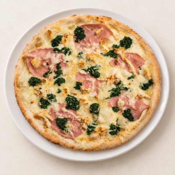 PIZZA špenát,kuř.maso