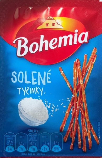 Bohemia tyčinky sůl 80g